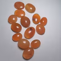 عقیق یمنی پرتقالی