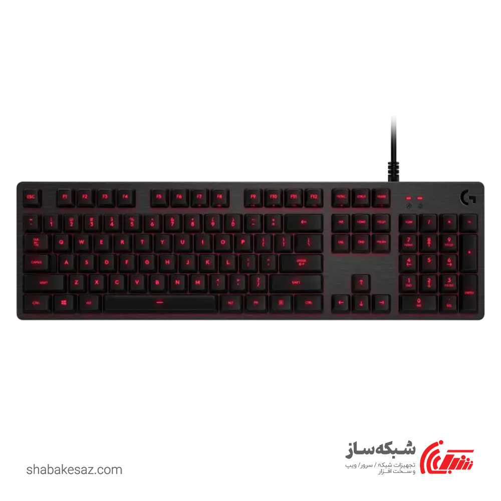 قیمت و خرید کیبورد گیمینگ مکانیکال با سیم لاجیتک Logitech G413 CARBON - شبکه ساز