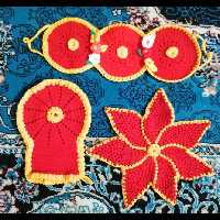 ست لیف عروس در رنگ بندی متناسب با جهیزیه عروس خانم ها