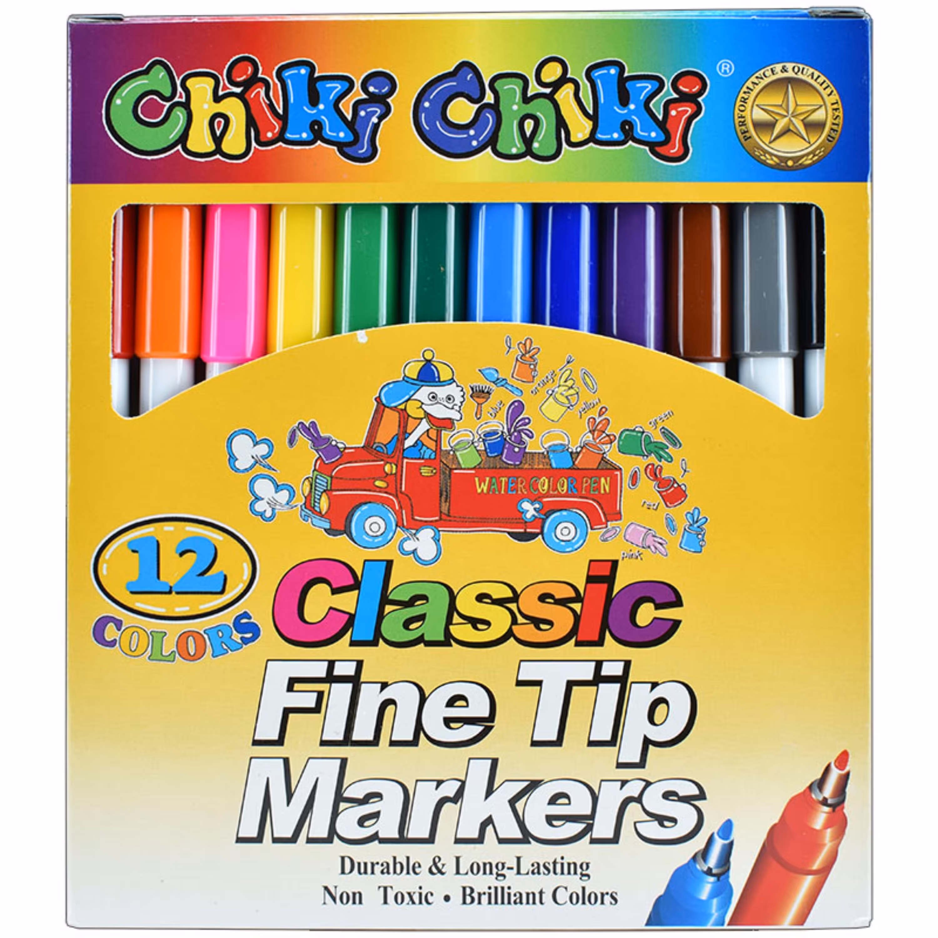 ماژیک 12 رنگ چیکی چیکی