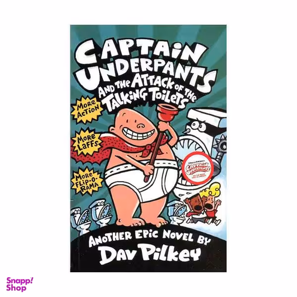 کتاب Captain Underpants 2 اثر Dav Pilkey انتشارات Scholastic Childrens Books