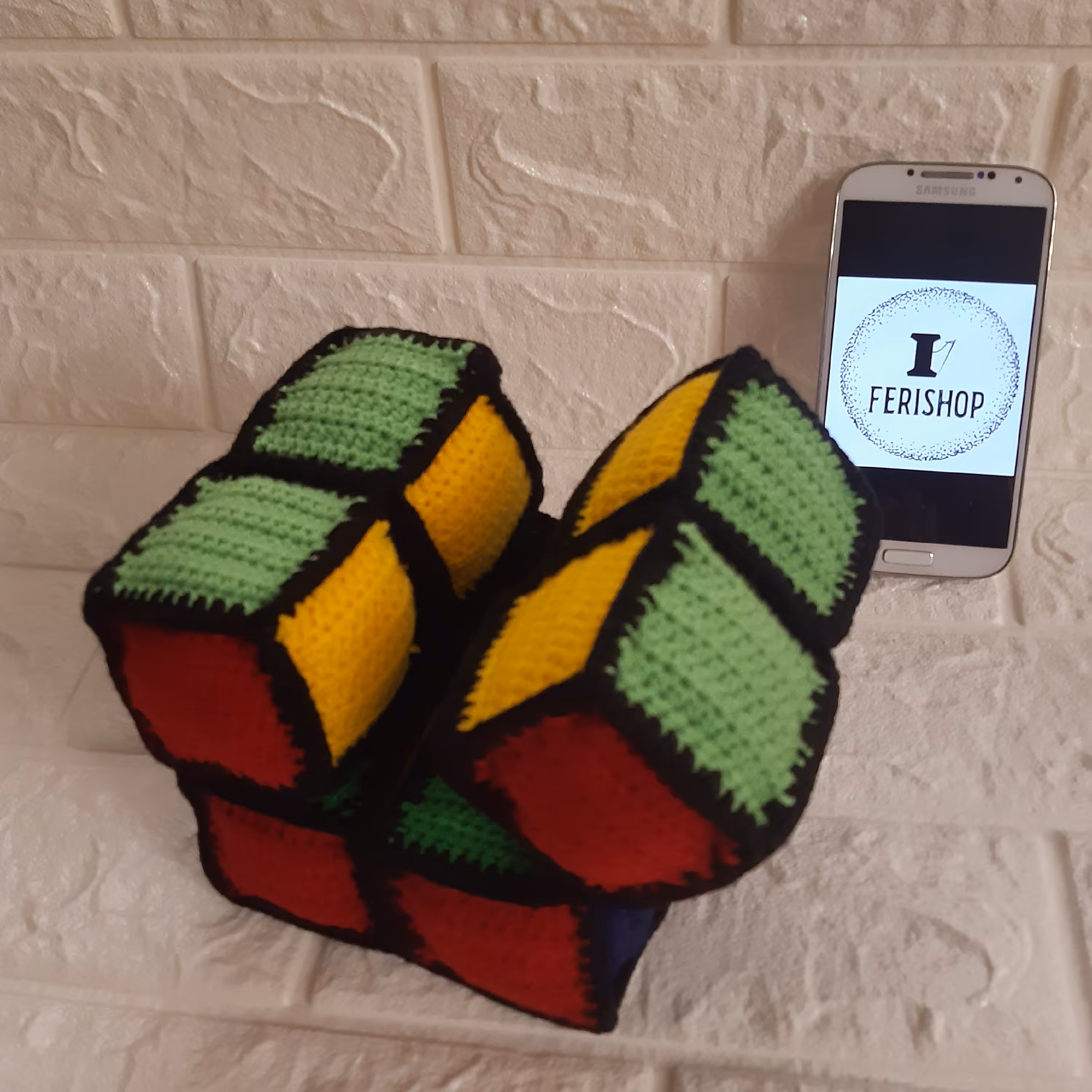 مکعب  بینهایت infinity cube  دستباف، نرم، ضداسترس، تخلیه عصبی، تقویت مهارت حرکتی دست ها، افزایش تمرکز   کد ferishop001  