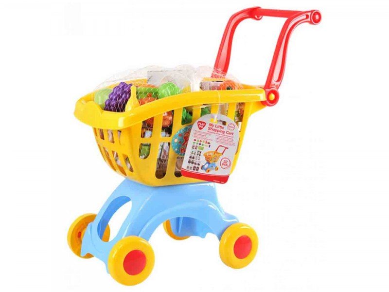 سبد خرید رنگ زرد playgo کد 3243