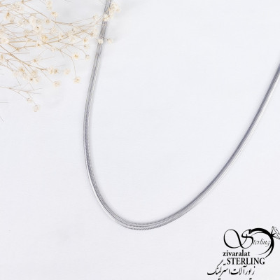 زنجیر استیل ماری طرح طلا کد 11335