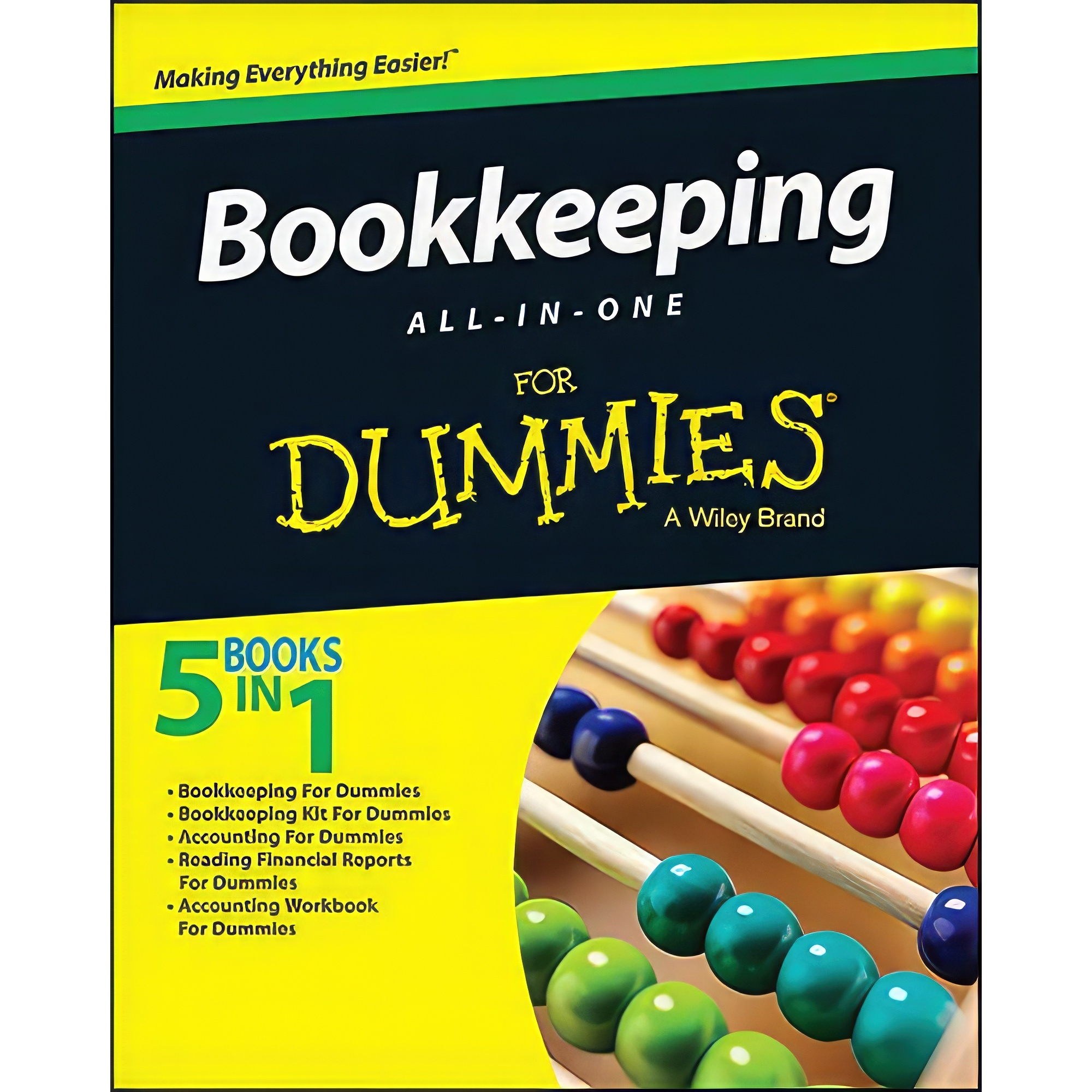کتاب زبان اصلی Bookkeeping AllInOne For Dummies اثر Lita Epstein