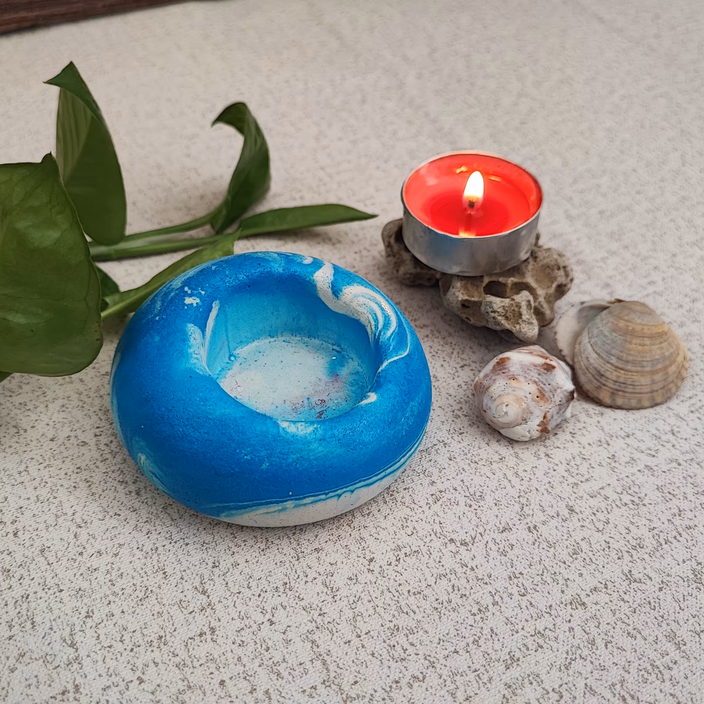 جاوارمری جاعودی دکوری سنگی اکسسوری بتنی صنایع دستی جاشمعی تزئینی کادو