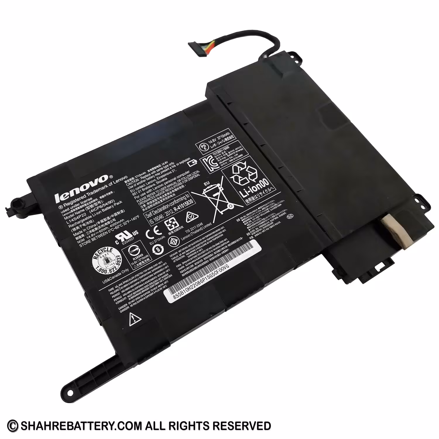 باتری اورجینال لپ تاپ لنوو Lenovo IdeaPad Y700 L14S4P22
