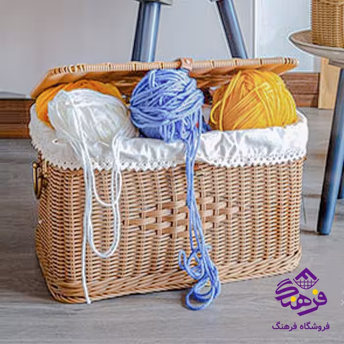 صندوقچه بافت طرح ثمین سایز 2 زیبا