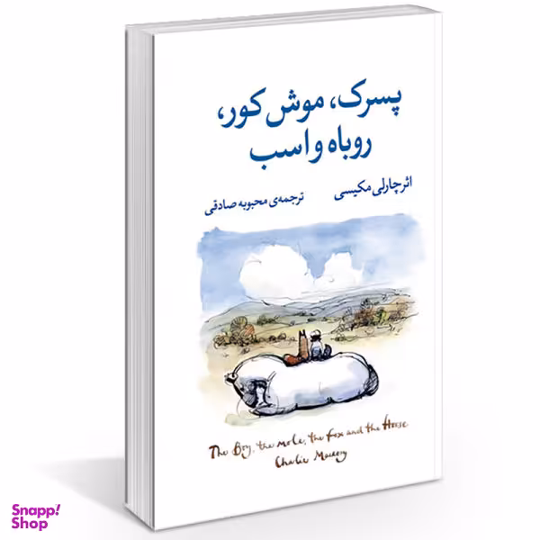 کتاب پسرک، موش کور، روباه و اسب اثر چارلی مکیسی نشر آزرمیدخت