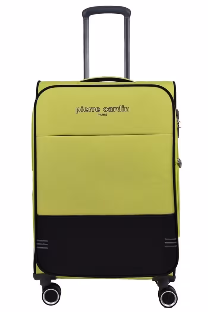 چمدان و ساک زرد مردانه زنانه فوق العاده سبک لیمو یونیسکس 04pc8200 02 Pierre Cardin