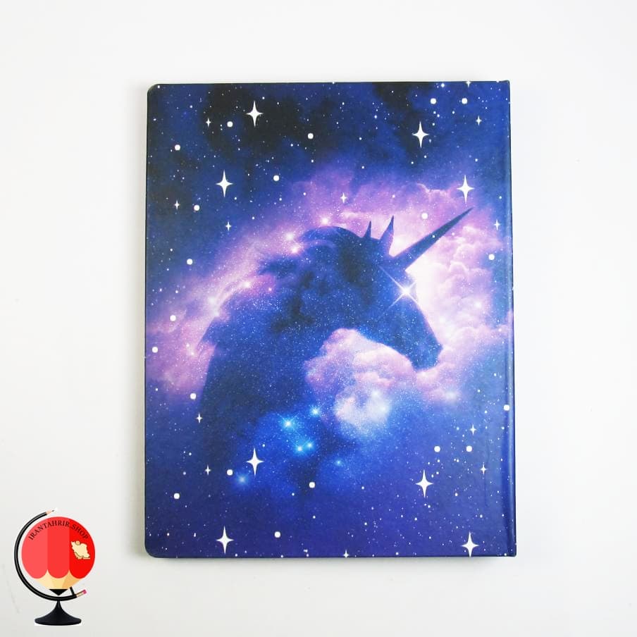 دفتر کلاسوری 100 برگ قفل فلزی طرح آسمان شب سویل