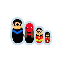 استیکر لپ تاپ طرح Batman Dc Comics کد STL972