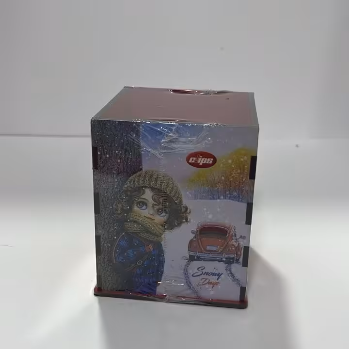 جا قلمی چوبی کلیپس طرح بچه