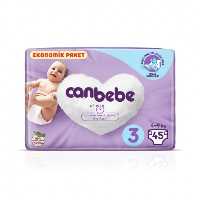 پوشک بچه جان به به (Canbebe) سایز 3 (45 عددی)