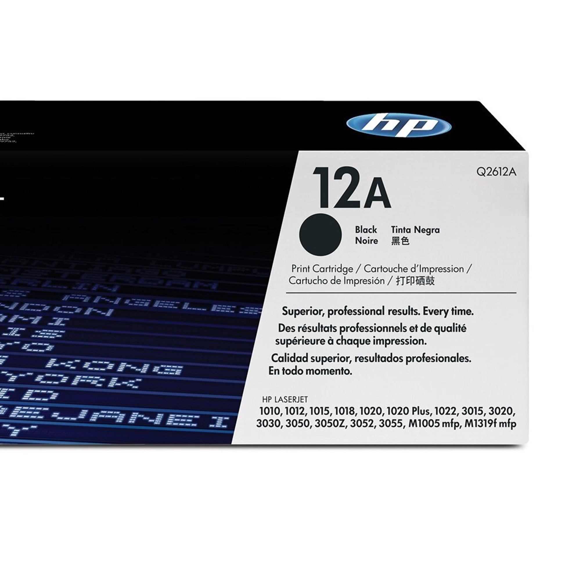 کارتریج لیزری  پرینتر اچ پی 1020  کد 12a