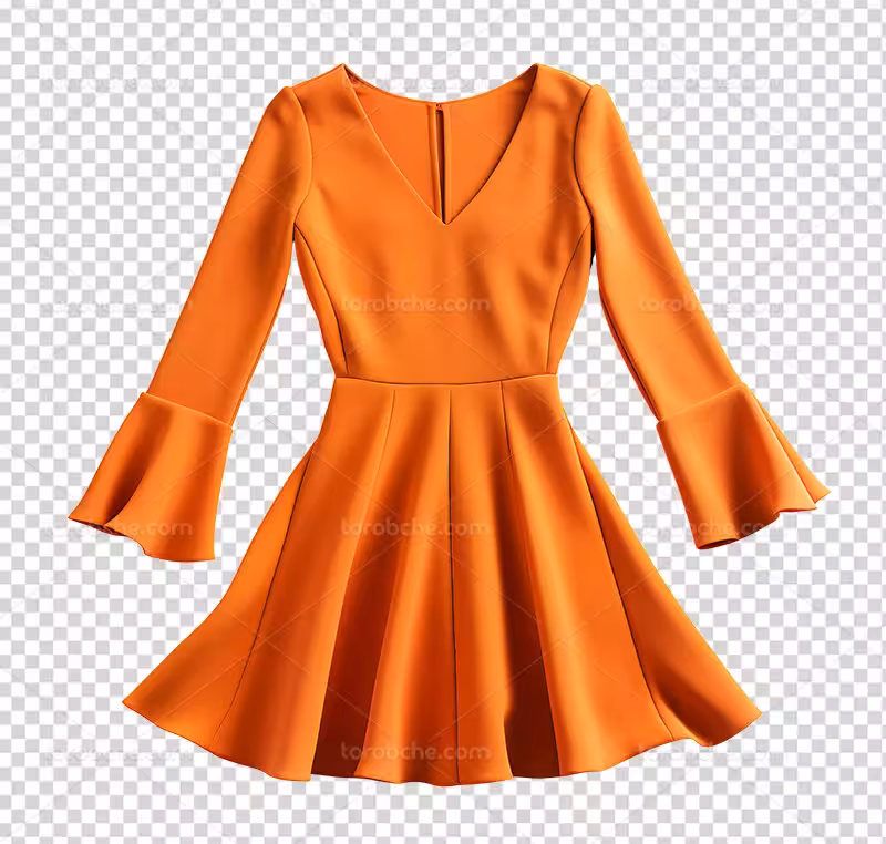 عکس PNG لباس نارنجی | گرافیک با طعم تربچه