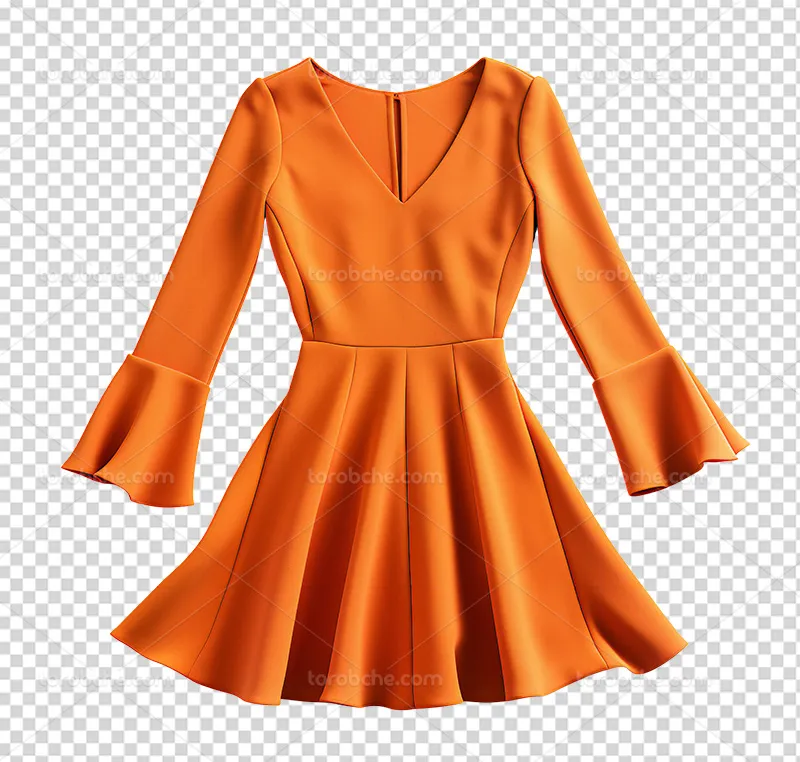 عکس PNG لباس نارنجی | گرافیک با طعم تربچه