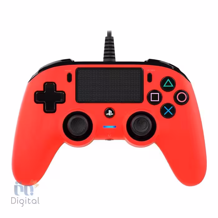 دسته بازی Nacon مدل Wierd Compact رنگ Red