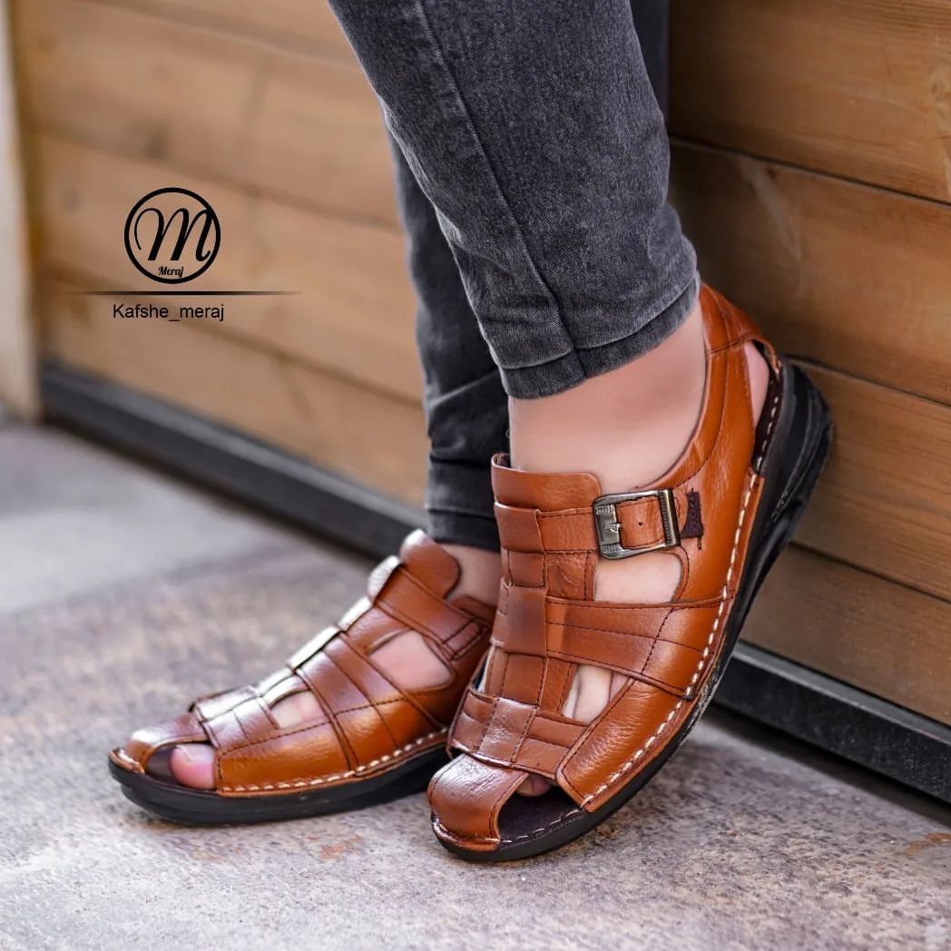 تابستانی ( مدل میلان)     تمام   چرم گاوی  طبیعی   