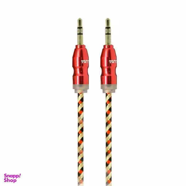 کابل AUX انتقال صدا تسکو (Tsco) مدل TC AU12 طول 1 متر