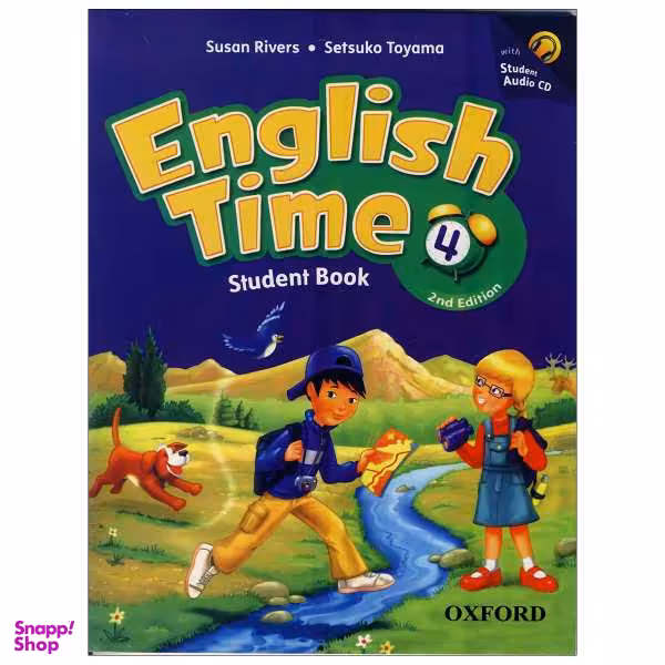 کتاب English Time اثر Susan River & Setsoko Toyama نشر آکسفورد جلد 4