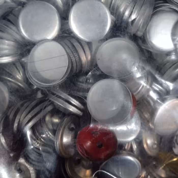 پولک دکمه پارچه ای سایز 24 بسته 450 عددی