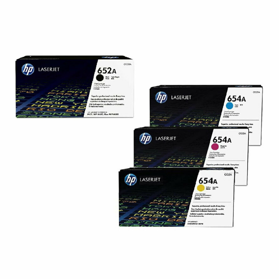 پک کارتریج اچ پی 654A-652A