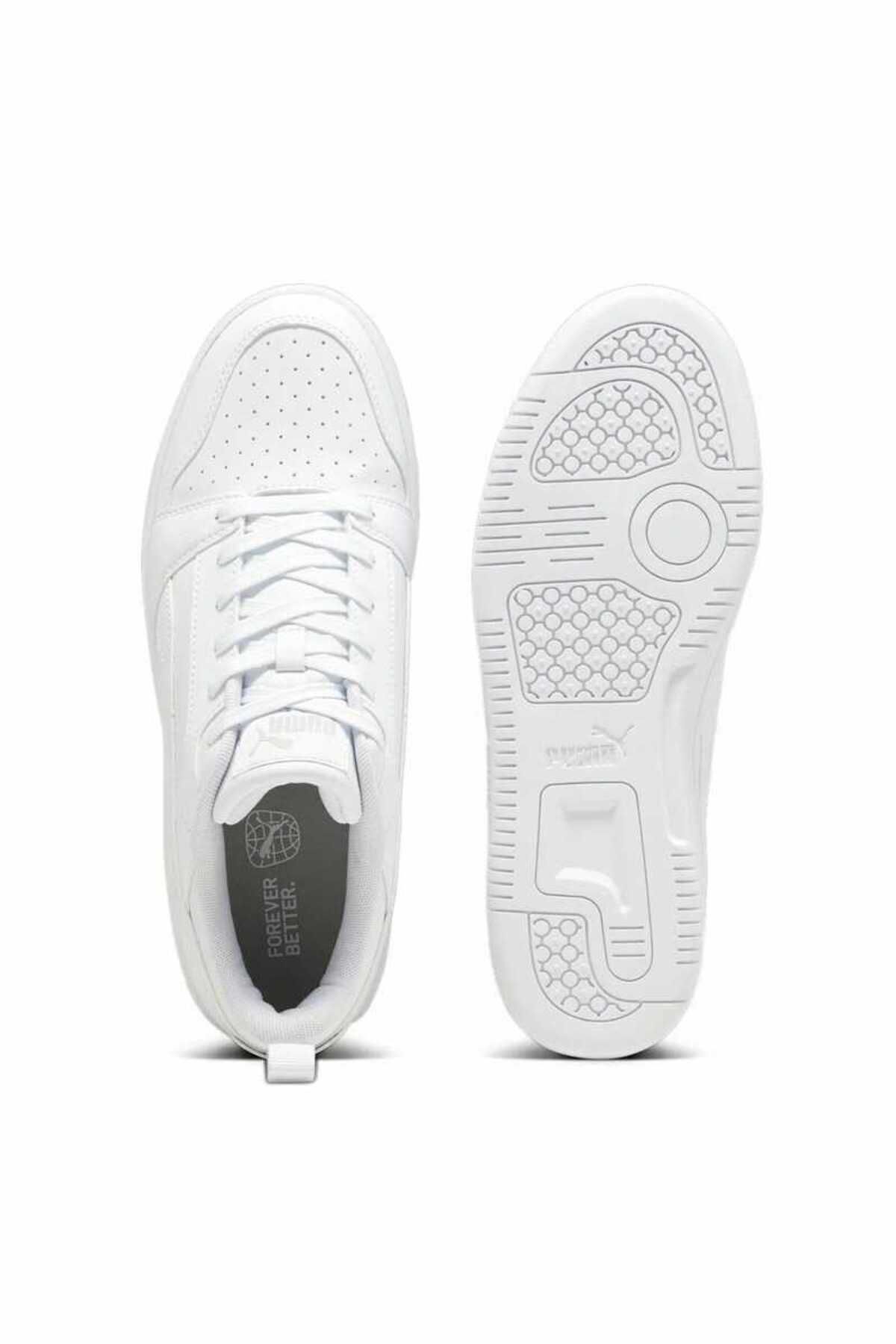 اسنیکر سفید مردانه و زنانه کفش ورزشی LOW V6 اورجینال Puma