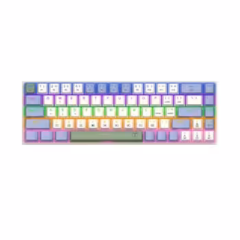 صفحه کلید باسیم تی-دگر مدل VIATOR T-TGK325BCG • سوئیچ قرمز