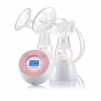 شیردوش برقی دو شیشه یونی مام مدل minuet LCD