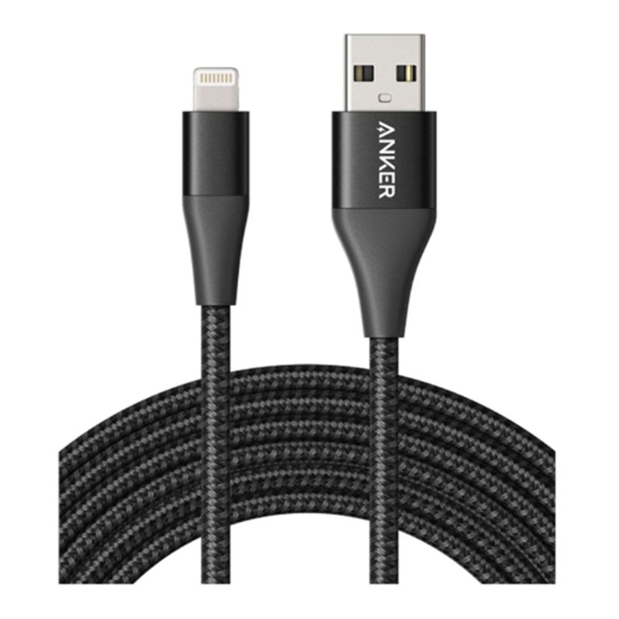 قیمت و خرید کابل 0.9 متری تبدیل USB به لایتنینگ انکر مدل Powerline  II A8452 | یاس ارتباط