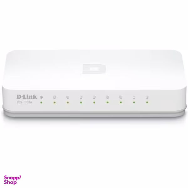 سوییچ 8 پورت گیگابیتی و دسکتاپ دی-لینک مدل DGS-1008A
