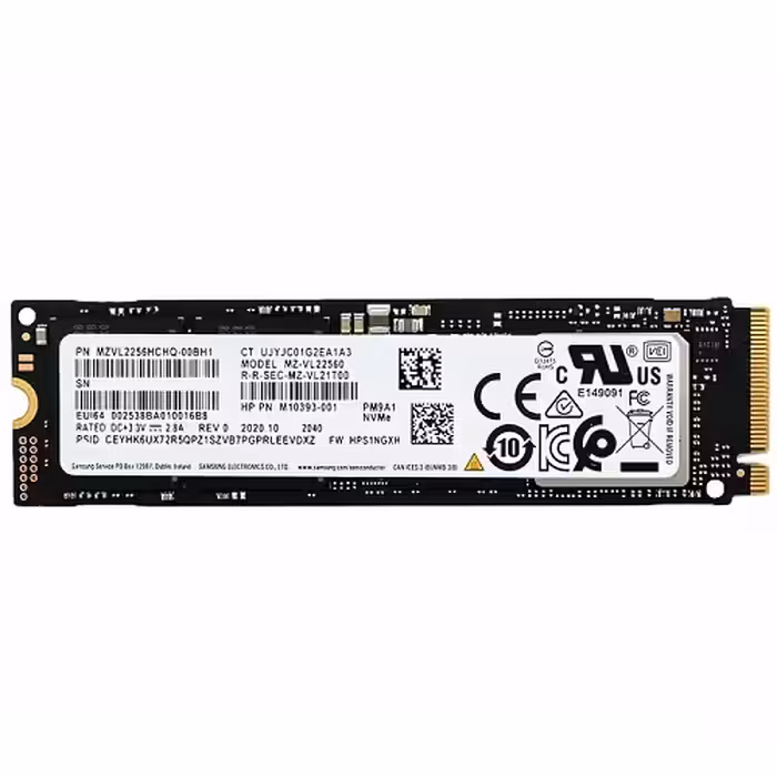اس اس دی اینترنال M.2 NVMe سامسونگ مدل Samsung PM9A1 ظرفیت 1 ترابایت
