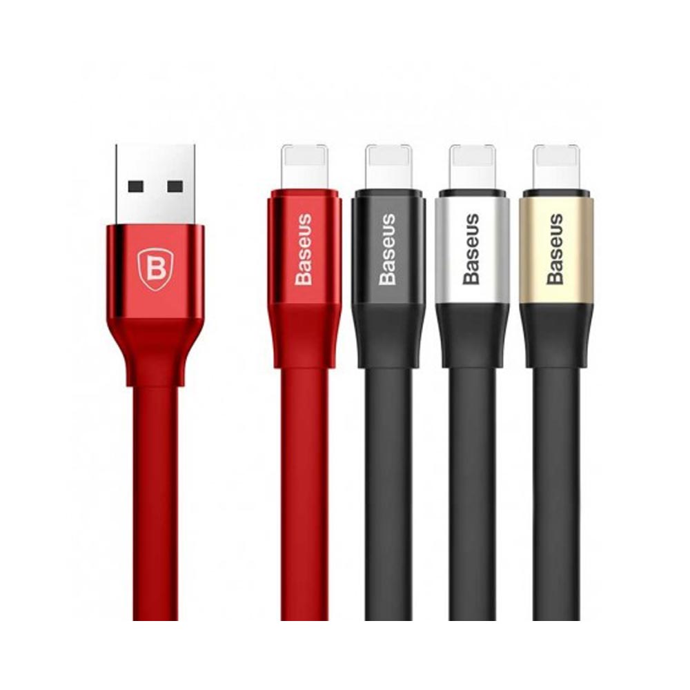 کابل قابل حمل دو منظوره لایتنینگ و میکرو USB بیسوس Two-in-one