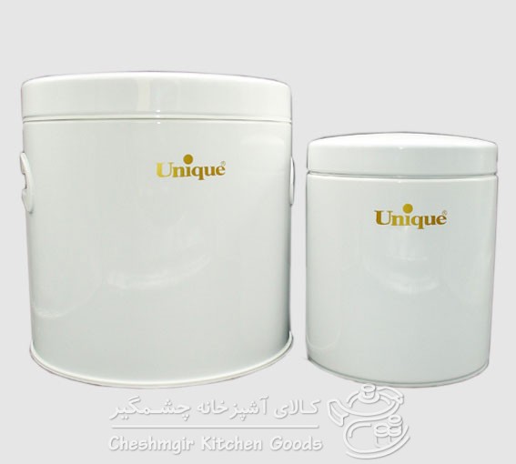 ظرف قند و شکر یونیک سفید UN-1610