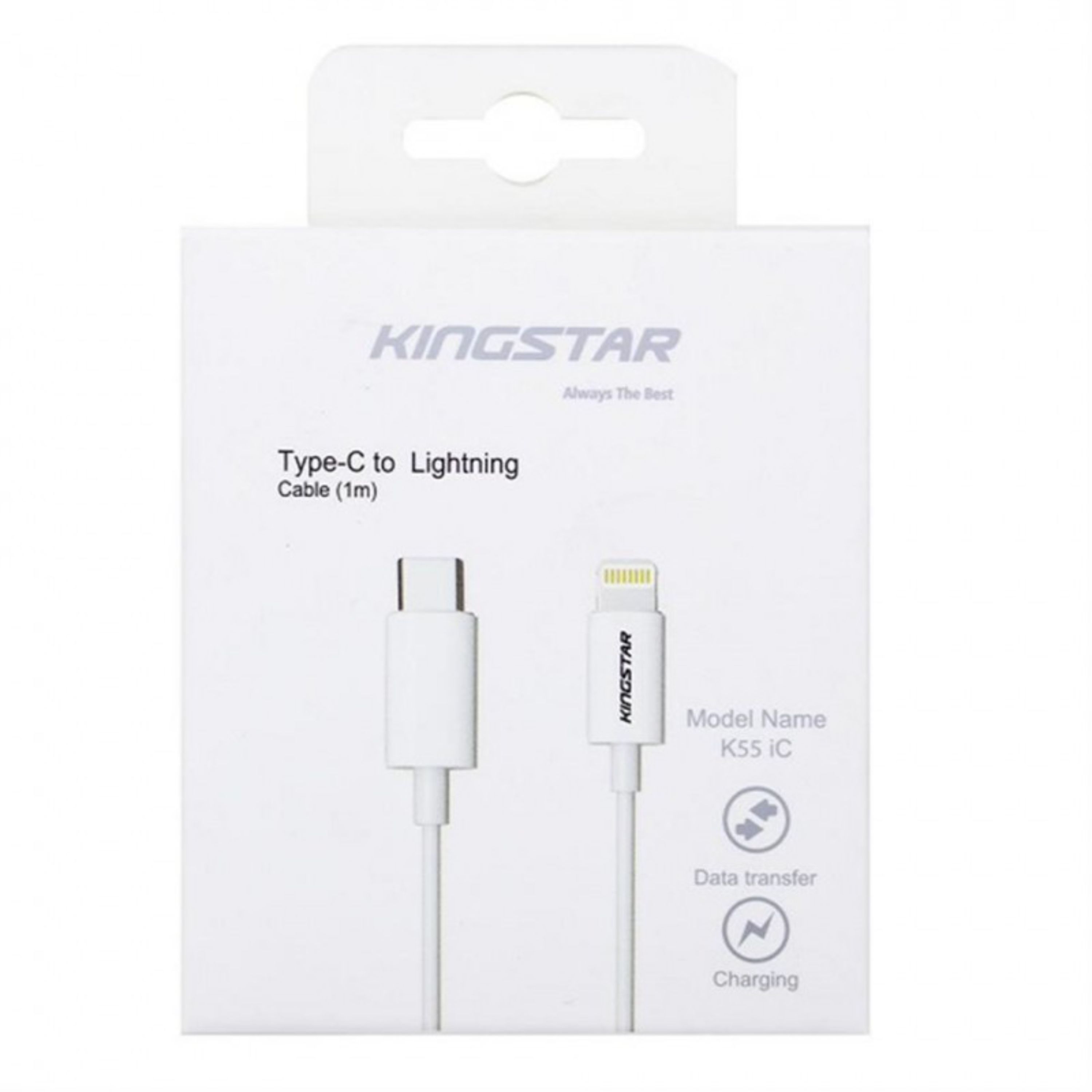 کابل شارژ تایپ سی به لایتنینگ کینگ استار مدل K55 i