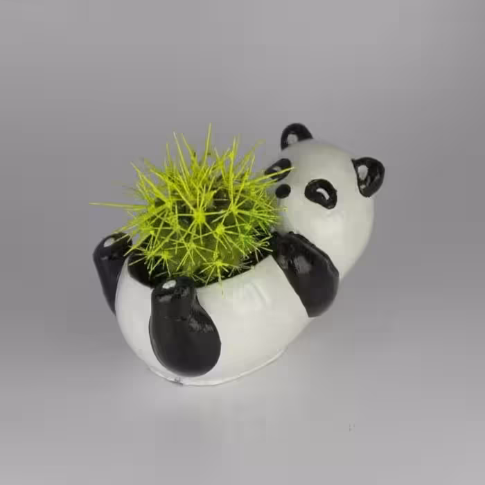 گلدان بتنی طرح پاندا 