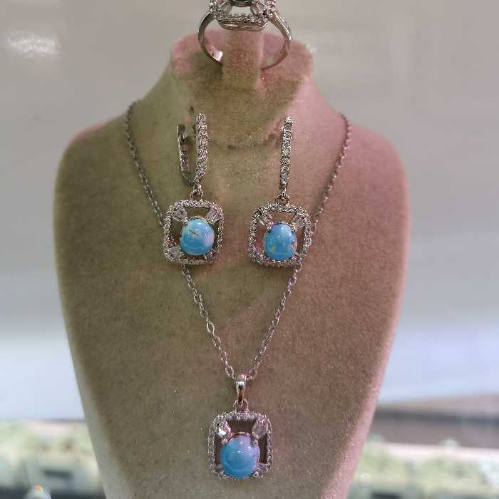 نیم ست فیروزه نیشابوری 06