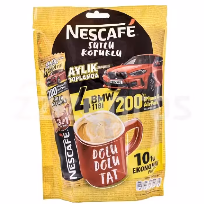 کافی میکس نسکافه  3در1 بسته 10عددی