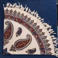 سفره قلمکارگردممتازطرح بته جقه قطر120