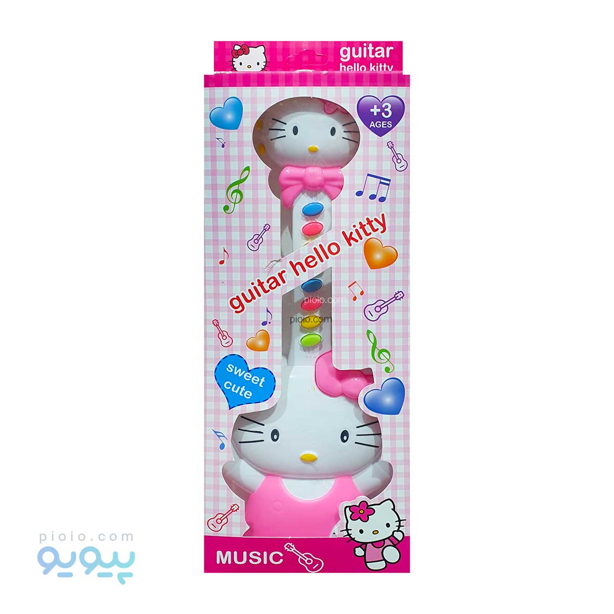 گیتار اسباب بازی طرح کیتی آیتم 10097 تک و عمده