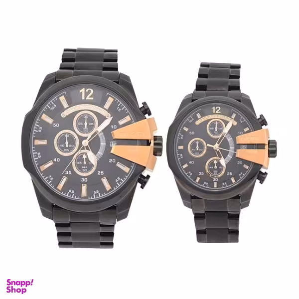 ست ساعت مچی عقربه ای زنانه و مردانه مدل DZ-4399