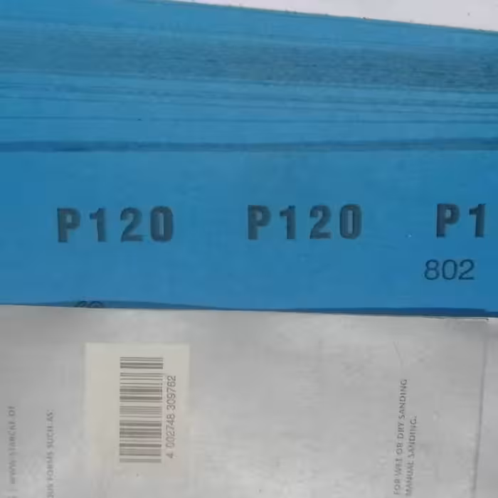 پک 40 تایی کاغذ سنباده p120 ماتادور آلمانی 