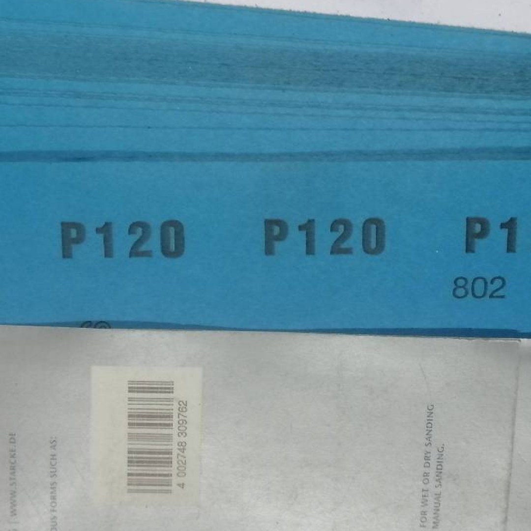 پک 40 تایی کاغذ سنباده p120 ماتادور آلمانی