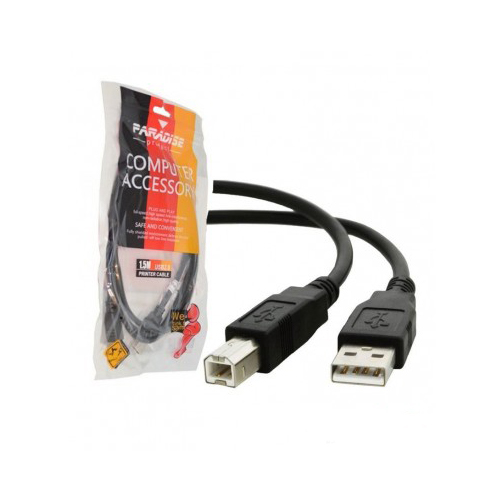 کابل تبدیل USB پارادایس مخصوص پرینتر به طول 15 متر