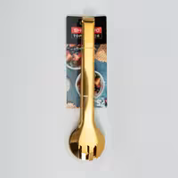 انبر سالاد استیل طلایی کد2 شنگیا