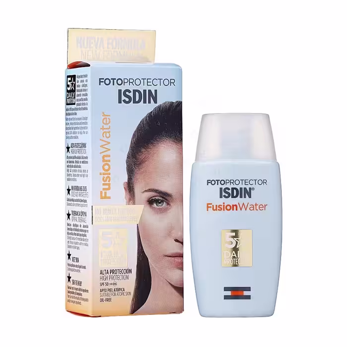 خرید اقساطی ضد آفتاب ایزدین مدل FUSION WATER حاوی SPF50 حجم 50 میلی لیتر | پرداخت 4 قسطه   ارسال سریع