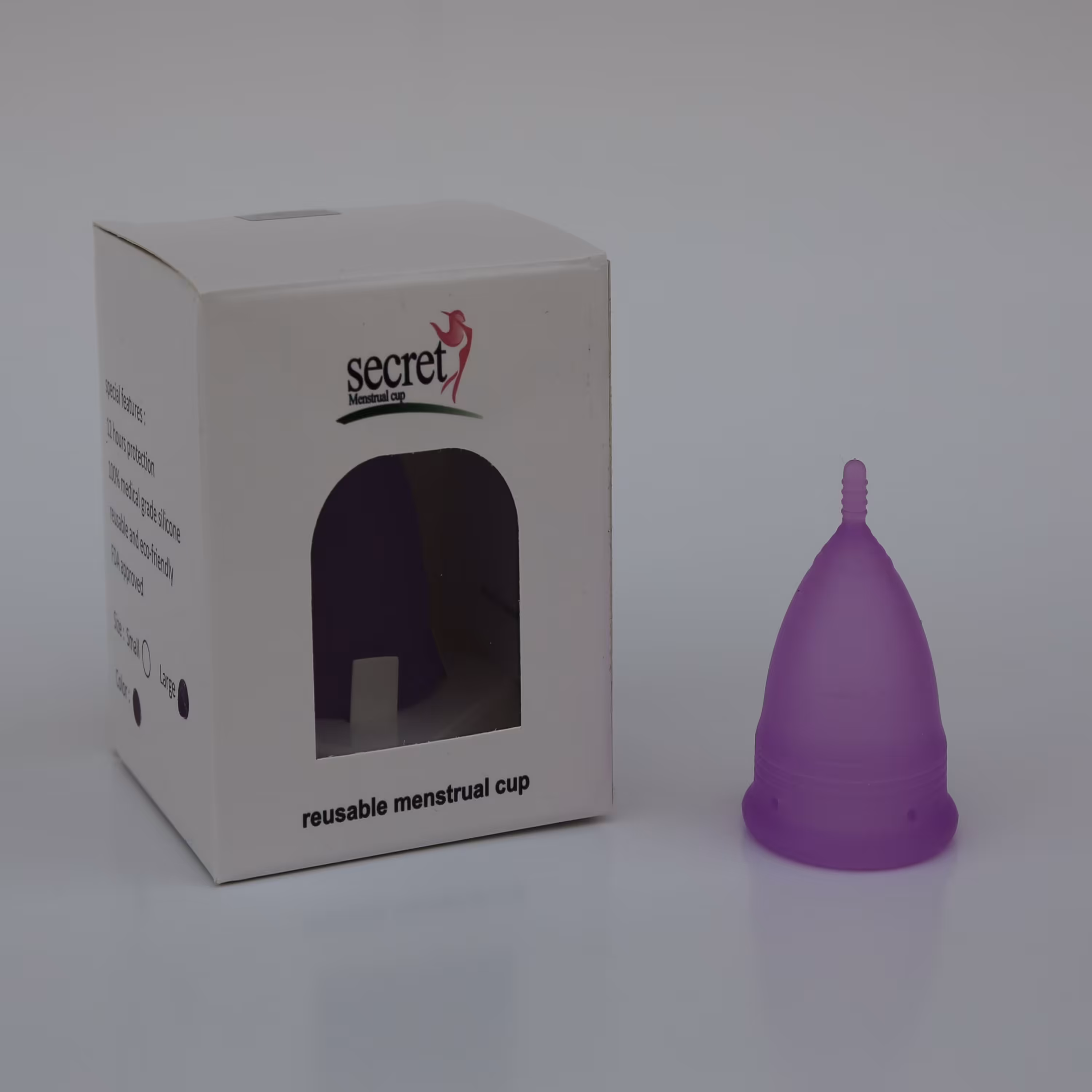 کاپ قاعدگی سکرت سایز لارج رنگ بنفش