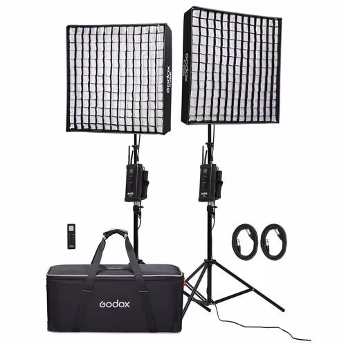 کیت نور پردازی ثابت گودکس Godox FL150S Flexible LED 2-Light Kit