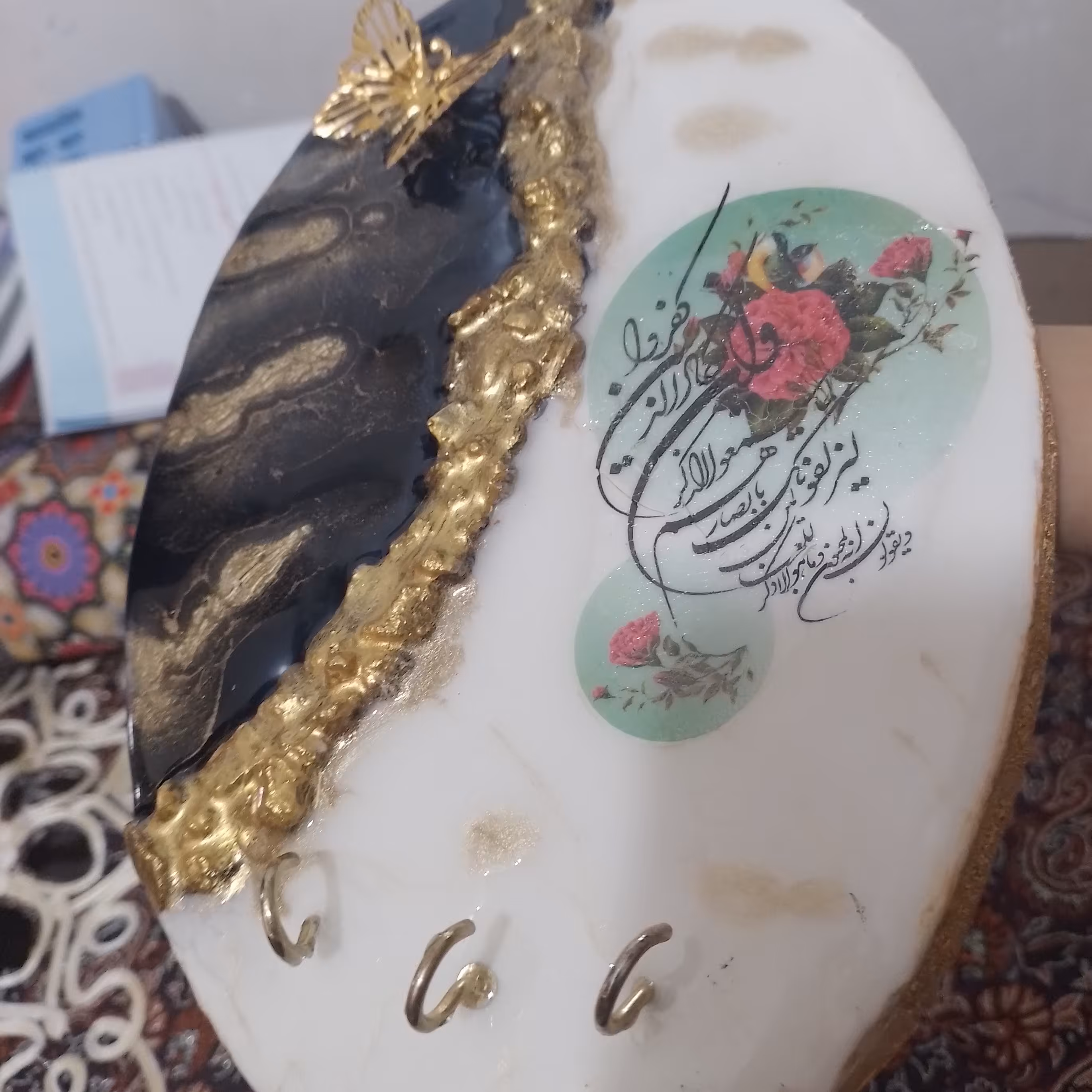 جا کلیدی رزینی و  ام دی اف طرح وان یکاد   پروانه دار  